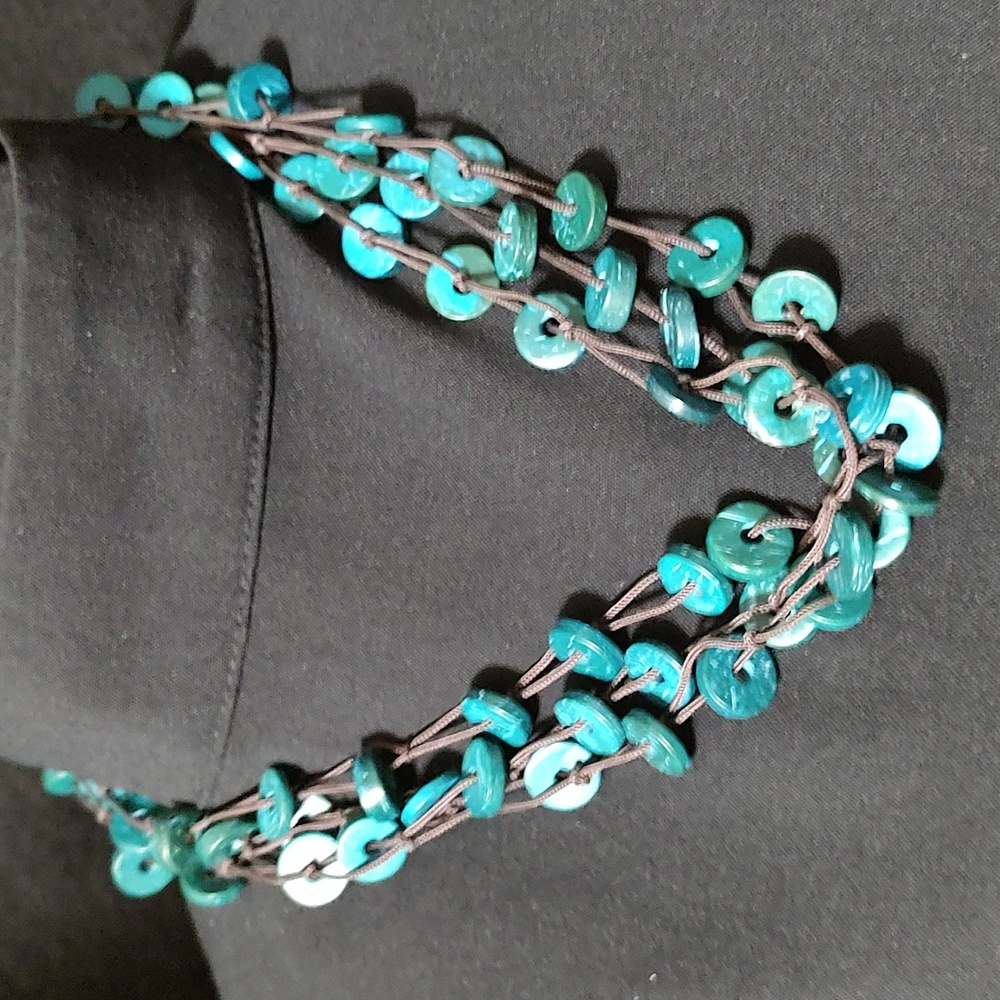 3 Wood Bead Necklaces - Picture 3 of 12